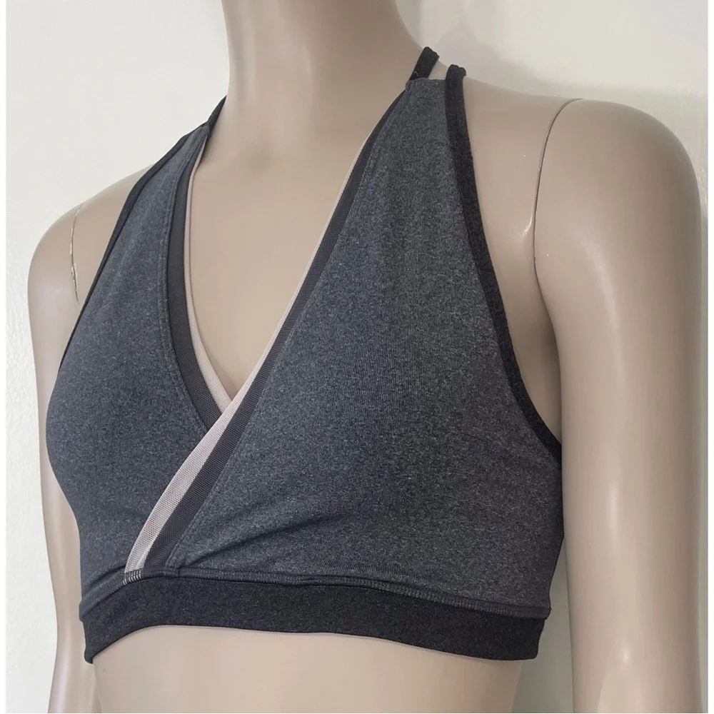 Lululemon Athletica Two Toned Grey Sports Bra